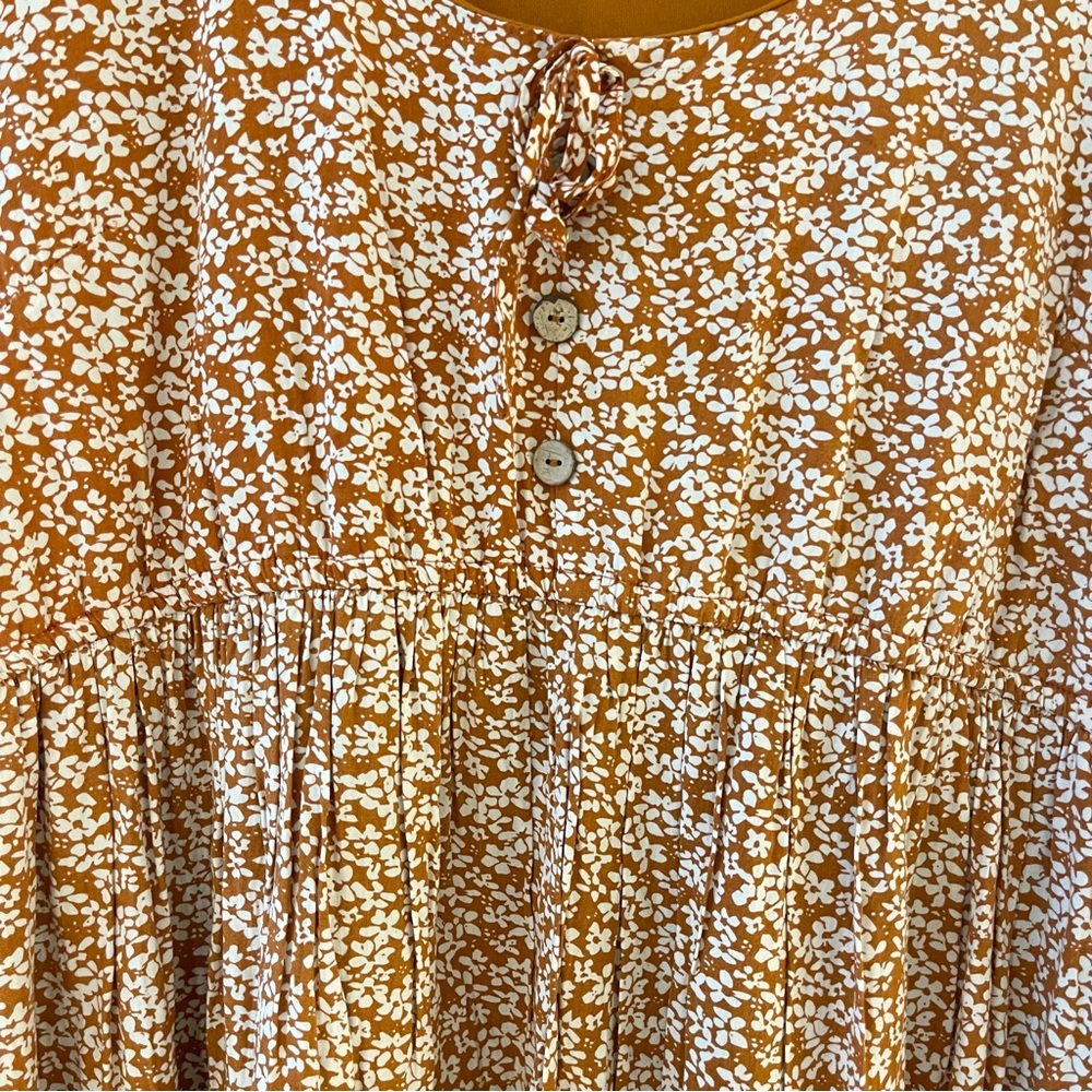 Floral mini dress - Picture 3 of 6